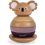 Jouet déveil en bois empilable culbuto koala - janod - mixte - 12 mois - bois massif certifié fsc Jouet déveil en bois empilable culbuto koala - janod - mixte - 12 mois - bois massif certifié fsc
