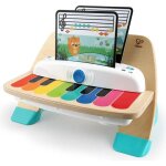 Jouet dveil musical en bois tactile et lectronique hape baby einstein piano magic touch