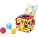 Jouet d'éveil sensoriel vtech baby - cube interactif tout doux en tissu - mixte - dès 3 mois Jouet d'éveil sensoriel vtech baby - cube interactif tout doux en tissu - mixte - dès 3 mois