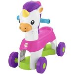 Jouet - fisher price - porteur licorne - am�liore l�quilibre - musiques et sons - 4 roues