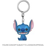 Figurine funko pop keychain porte - cl� lilo and stitch stitch