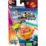 Coffret toupie beyblade burst strike : flame pandora everlasting p8 type equilibre + 1 carte tigre