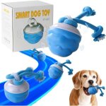Jouet interactif pour chien balle interactive pour chiots jeux pour chat mobile rechargeable jeux chiot ...