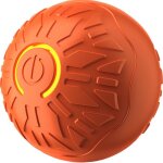 Jouet interactif pour chien - phoesky - balle en caoutchouc - 5. 2 cm - orange - rebondissante - rechargeable ...