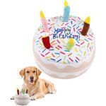Jouet interactif - non spécifié - gâteau danniversaire - peluche résistante - pour chiens et chats - ... Jouet interactif - non spécifié - gâteau danniversaire - peluche résistante - pour chiens et chats - ...