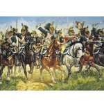 Jouet - italeri - dragons fran�ais - 17 figurines avec chevaux non peintes - enfant - gar�on