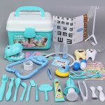 Jouet malette de docteur pour enfant - lancs - jeu dimitation - fille - rose - plastique