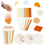 Jouets montessori enfants 1 an trieur formes en bois et jeu dempilage sensoriel pour autistes cadeau ...