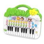 Jouet musical - amo toys - happy baby - animal keyboard - rose - 12 mois - int�rieur