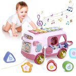 Jouet musical bb bus avec xylophonecadeau ducatifs interactifs pour petite enfancejouets dactivit ...