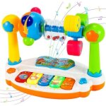 Jouets musicaux pour bb - piano et jouets martelant - 30 musiques douces - 20 musiques lgres - blanc ...