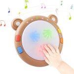Jouet musical bbtambour musical jouet interactif cadeaujeux lectroniques pour enfants