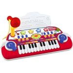 Jouet musical - bontempi - minikeyfun - clavier 24 touches - microphone int�gr� - pupitre de lecture