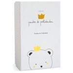 Jouet musical - doudou et compagnie - ours petit roi - bo�te � musique - blanc - enfant - mixte