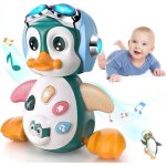 Jouet musical enfant 1 an jouets rampants bbjouet pour bb 6 - 12 moispingouin cadeaux jouet ducatif ...