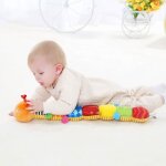 Jouet musical en peluche pour bébéavec chenille hochet et textures pour bébés de 3 - 6 - 12 - 18 mois ... Jouet musical en peluche pour bébéavec chenille hochet et textures pour bébés de 3 - 6 - 12 - 18 mois ...