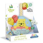 Jouet musical winnie lourson - clementoni - carillon bruissant - blanc - pour b�b�