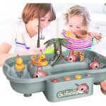 Jouets de pche pour enfantsavec plate - forme de canard de pche lectrique de musiquecadeau pour fille ...