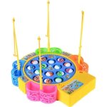 Jouet de p�che � la ligne musical - zgeer - poisson en plastique - jeu �ducatif pour enfant