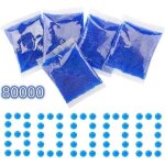 Jouet - perles deau en gel - recharge munitions - 7 - 8 mm - compatible avec splatter ball gun