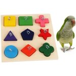 Jouet perroquet - oiseau puzzle - jouet Éducatif en bois - couleur aléatoire Jouet perroquet - oiseau puzzle - jouet Éducatif en bois - couleur aléatoire