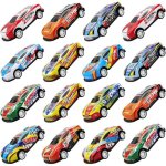 Jouet - petites voitures jouets metal - cascade de saut - 16 pi�ces - enfant cadeau