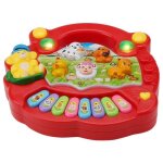 Jouet de piano pour enfants - zerodis - ferme animalire - reconnaissance des couleurs - musique