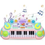 Jouet piano - kyamrc - clavier musical enfant - 24 touches - 6 sonorit�s - multifonctionnel