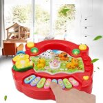 Jouet de piano musical danimaux de compagnie apprentissage educatif instruments amusants pour b�b�s nourrisson ...
