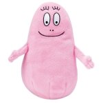 Jouet premier age - jemini - barbapapa - bean bag en peluche 14 cm