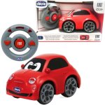 Jouet radiocommand - chicco - fiat 500 - rouge - intrieur - mixte
