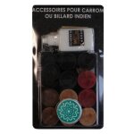 Set complet - pions carrom mango - (acc7 acc10 acc11 acc31 acc1)