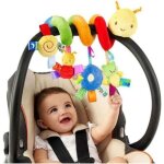 Jouets suspendus dactivit� en spirale de b�b� jouet de poussette de b�b� lit de berceau de ver de b�b� ...