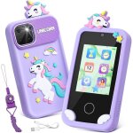 Jouet de t�l�phone intelligent pour enfants t�l�phone portable enfants avec �cran tactile lecteur carte ...