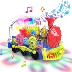 Jouet de train �lectrique train electrique enfant train enfant musical avec lumi�re color�e rotative ...