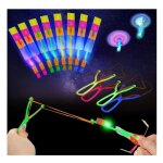 Jouet volant lumineux - ensemble de 20 pices - hlices fuse flche - pour enfants