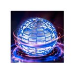 Jouet volant mini drone jouets volants en forme de boule volant spinner 360 � rotation rotative led lumi�res ...