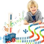 Jouet - zgeer - train lectrique domino - automatique - 60 dominos - 3 ans et plus