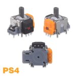 Joystick inf avec effet hall pour ps4 - 2 - pack - gris