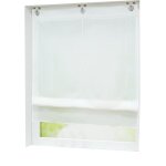 Joyswahl store romain enrouleur rideaux de cuisine chambre blanc uni polyester l / h 60x130cm Joyswahl store romain enrouleur rideaux de cuisine chambre blanc uni polyester l / h 60x130cm