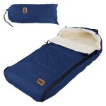 Joyz chancelière pour bébé polyester bleu sac de couchage universelle fermeture Éclair résistante aux ... Joyz chancelière pour bébé polyester bleu sac de couchage universelle fermeture Éclair résistante aux ...