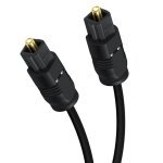 Juce 3m cble optique audio toslink fibre numrique pour barre de son hifi home cinma tv ps3 xbox amplificat ...