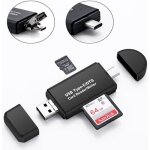Lecteur carte sd - juce - usb 2. 0 / type c / micro usb - noir - adaptateur tf - compatible micro sdxc ... Lecteur carte sd - juce - usb 2. 0 / type c / micro usb - noir - adaptateur tf - compatible micro sdxc ...