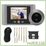 Judas de porte num�rique cam�ra judas � d�tection de mouvement pir nocturne lcd 28 pouces avec objectif ...