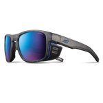 Lunette de soleil - julbo - shield m - gris trans - bleu - catgorie 3 - sportif