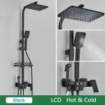 Jullybathevy colonne de douche - robinet de douche lcd - temprature robinet de baignoire - robinet de ...