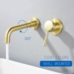 Jullybathevy robinet de lavabo - mitigeur robinet - rotatif  360 - lavabo encastr - robinet salle ...