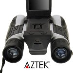 Jumelle binoculaire 12x32 avec cam�ra hd - 3 fonctions en 1: cam�ra appareil photo