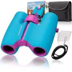 Jumelles pour enfants robustes - bresser junior - agrandissement 6x - bleu Jumelles pour enfants robustes - bresser junior - agrandissement 6x - bleu