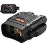 Jumelles de vision nocturne hd 1080p zoom num�rique 10x port�e visuelle 800 m �cran ips hd de 2. 8 pouces ...